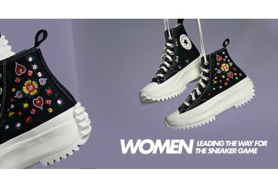 Woman Leading The Way For The Sneaker Game