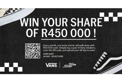 Vans R450 000 Cash Giveaway – Terms and Conditions