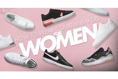 How to Wear Court Sneakers for Women