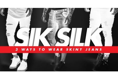 3 Ways to Wear SikSilk Distressed Skinny Jeans for Men
