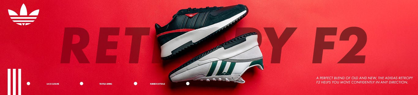 Shop the latest adidas Originals Retropy F2 2.0 collections