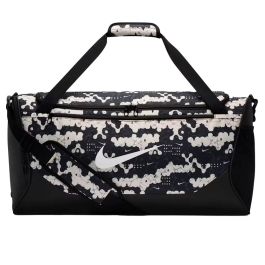 Nike Brasilia Training Duffel Bag Chalk/Black/White | Side Step