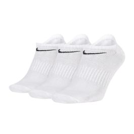 Nike Everyday Lightweight Training No-Show Socks 3 Pairs White