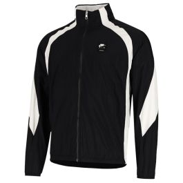 Nike Air Woven Track Jacket Mens Black/White | Side Step