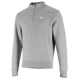 Nike Sportswear Club 1/2 Zip Fleece Top Mens Dark Grey