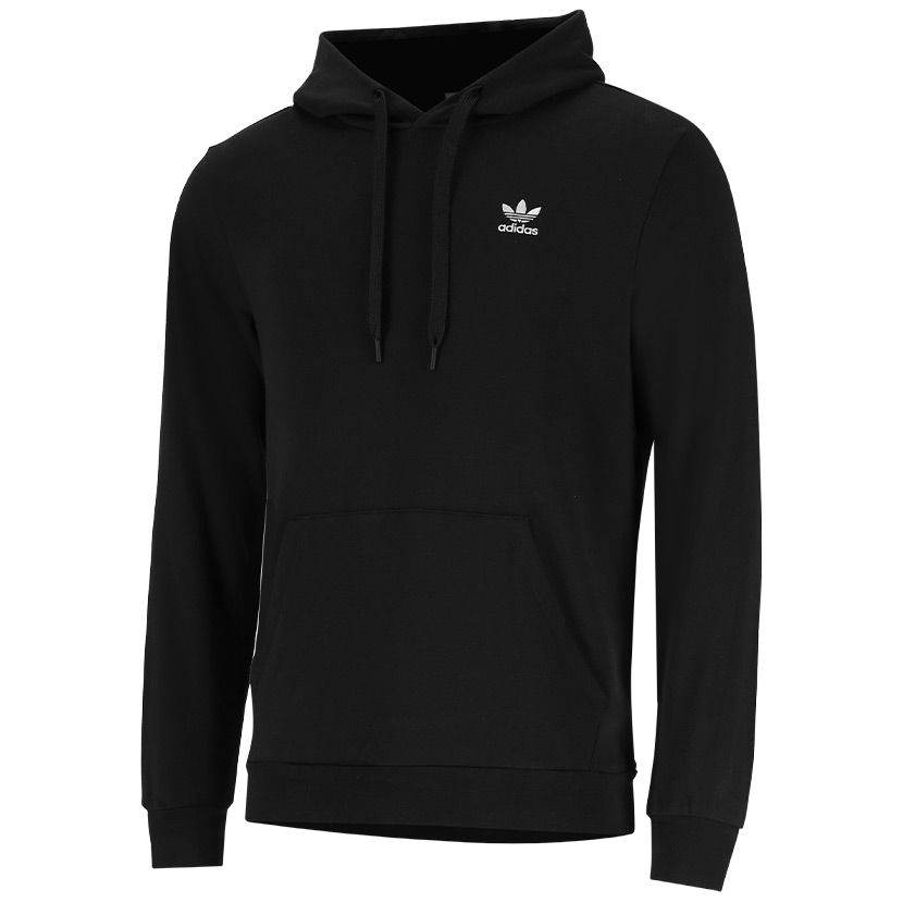 adidas Originals Essential Hoody Mens Black/White Side Step