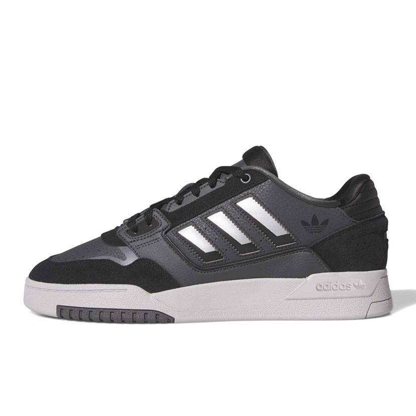 3104 adidas Originals Drop Step Low 2.0 Sneakers Mens Grey/Black