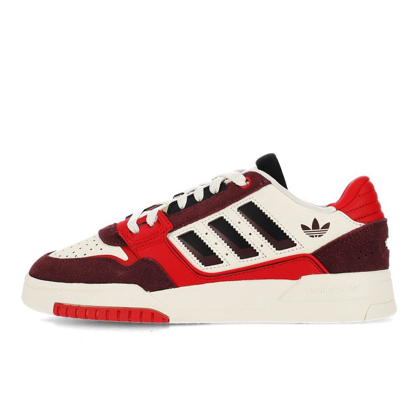 adidas Originals Drop Step Low 2.0 Shoes Youth White/Scarlet/Maro