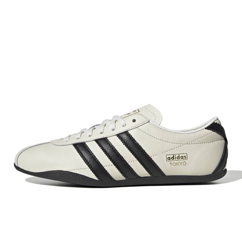 adidas Originals Tokyo Shoes Womens White/Gold Side Step