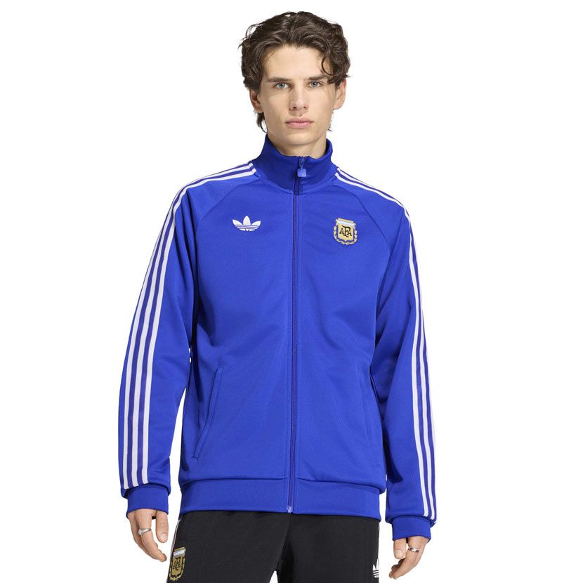 トップス bluesocket adidas Originals Argentina Tracktop Mens Blue | Side Step