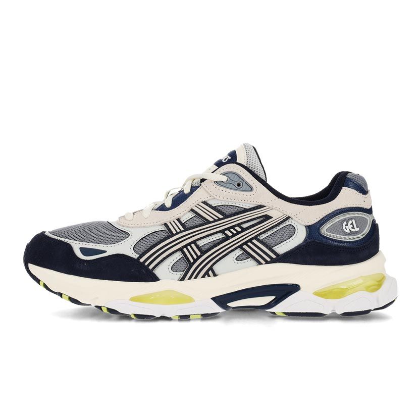 Asics Gel NYC 2.0 Shoes Mens Gravel/Cream | Side Step