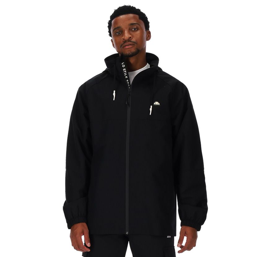 ellesse Squadra Full Zip Jacket Mens Black | Side Step