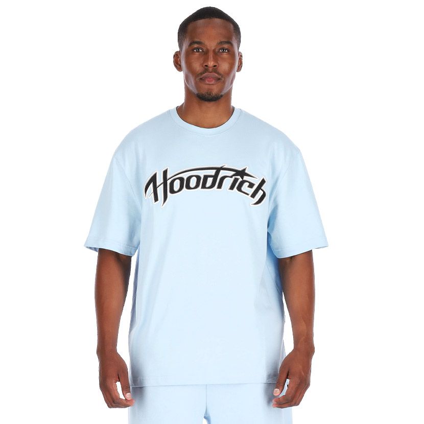 Hoodrich Galaxy Oversized T-shirt Mens Clear Sky