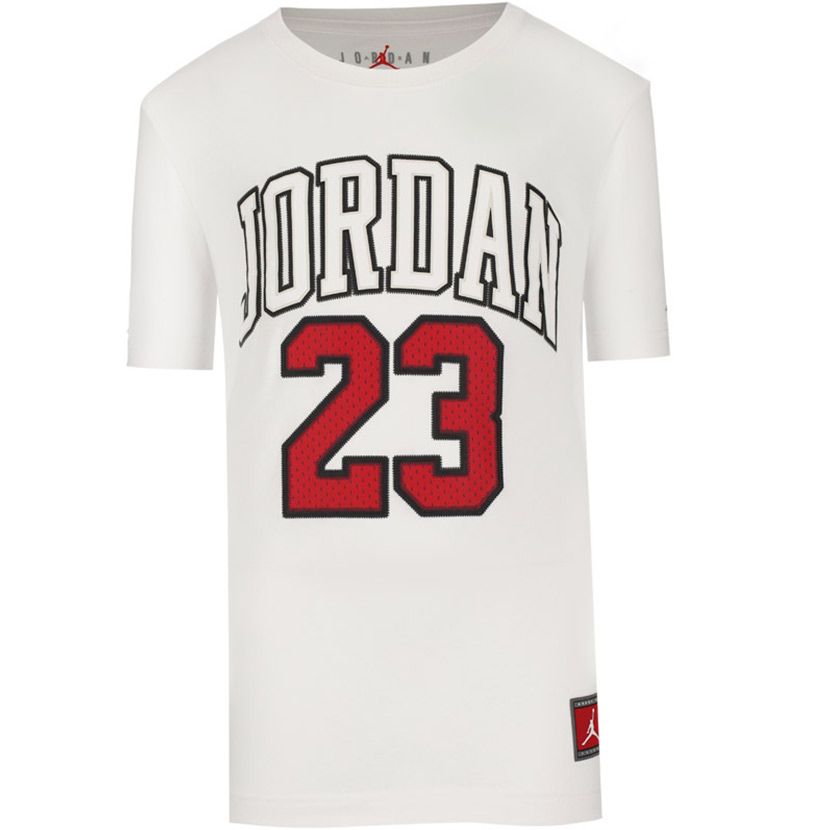 Air Jordan Practice Flight T-Shirt Youth White | Side Step