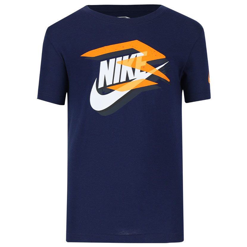 Nike 3 Brand Youth T Shirt Navy