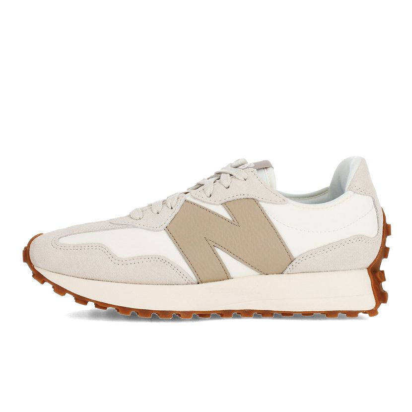 New Balance 327 Shoes Mens Driftwood Side Step
