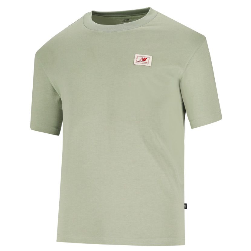 New Balance Woven Label T-Shirt Mens Garter Snake | Side Step