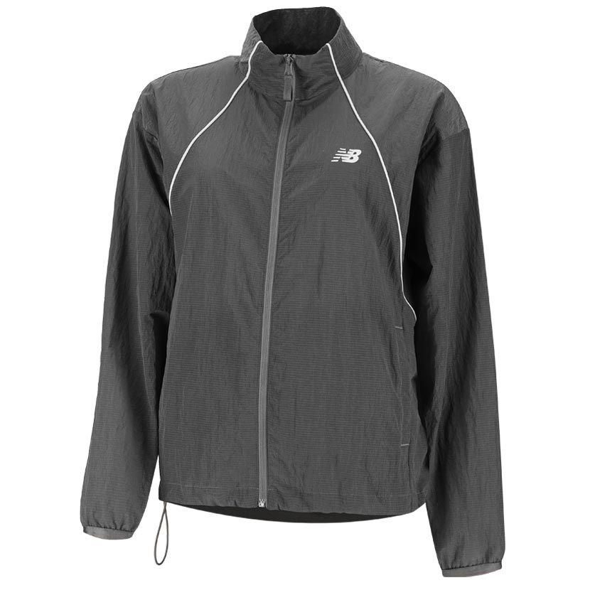 New Balance Sport Legacy Jacket Womens Grey | Side Step