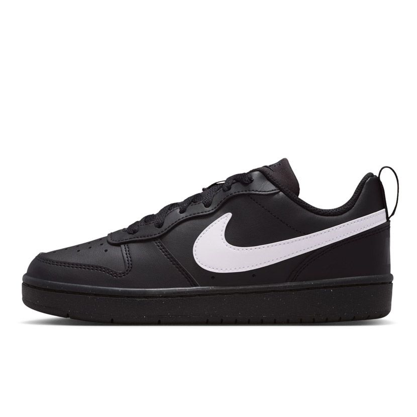Nike Court Borough Low Recraft Shoes Youth White/Black | Side Step