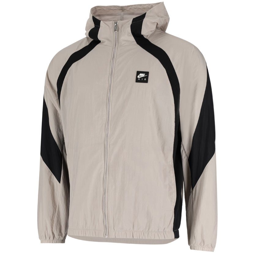 Nike Air Woven Jacket Mens Grey/Black | Side Step