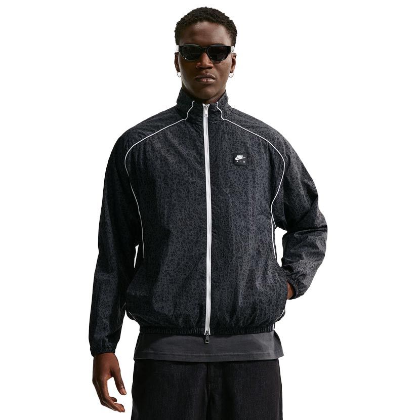 NIKE ジャケット Nike Air Woven AOP Jacket Mens Navy | Side Step