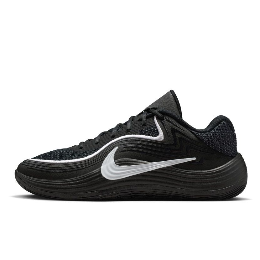 Nike Precision 8 Low Basketball Shoes Mens Black/White | Side Step