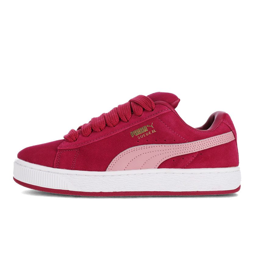 Puma Suede XL Shoes Youth Berry/Pink Side Step - Main Image