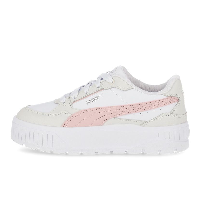 Puma Karmen Idol Kids Shoes White/Mauve Side Step