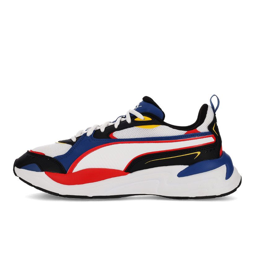 Puma X-Ray 4 Shoes Mens Black/White/Royal | Side Step