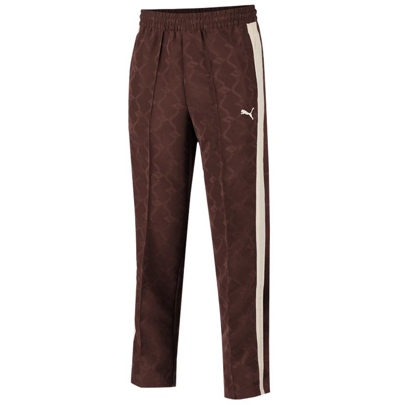 レミ レリーフ　SUEDE LIKE STADIUM JAMPER PANTS Clothing - STADIUM WIDE LEG PANTS - Red | adidas South Africa