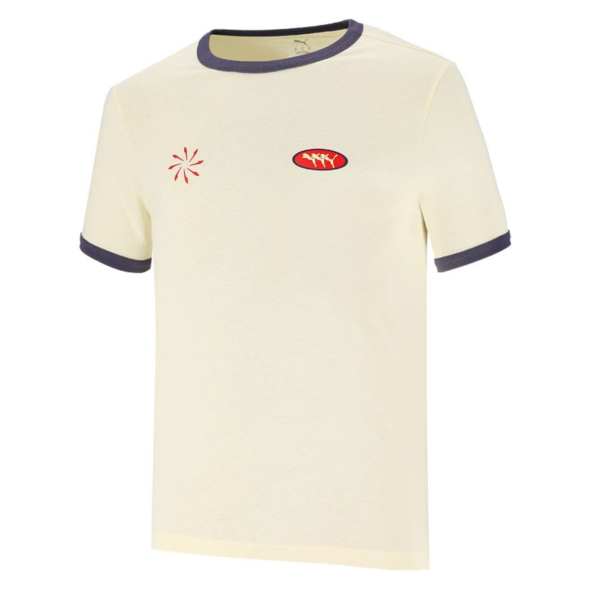 Puma Future Archive Ringer T-Shirt Mens Butter