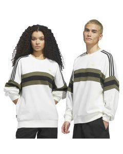 ADD8528WB-ADIDAS-CREW-WHT-OLV-BLK-KD1166-V1