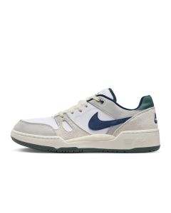 Nike Full Force Low Mens Shoes White/Navy