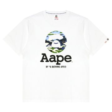 APE09W-AAPE-BSAIC T-WHT-AAPTEM1834XXQ-V1