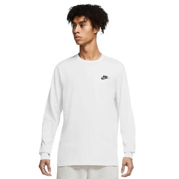 NKK2056W-NIKE-NSW-CLUB-TEE--LS-WHT-BLK-AR5193-100-V1
