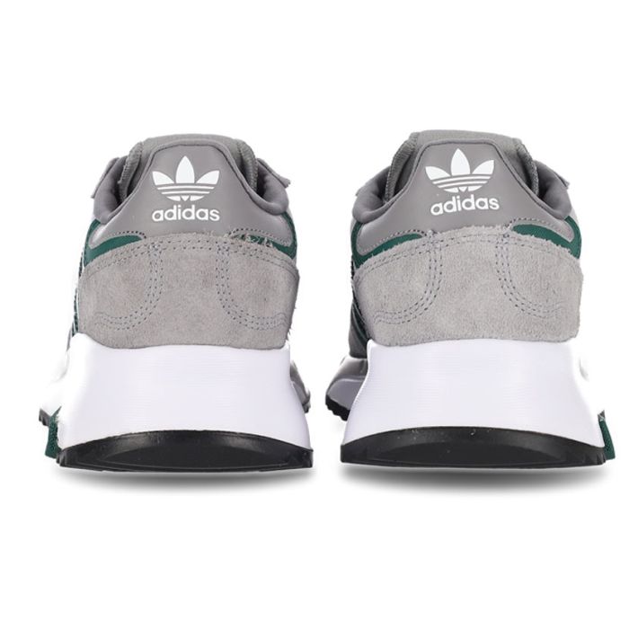 adidas Originals Retropy F2 Sneaker Mens Grey/Green | Side Step
