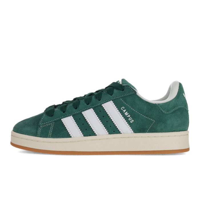 adidas Originals Campus 00s Shoes Mens Dark Green/White Side Step