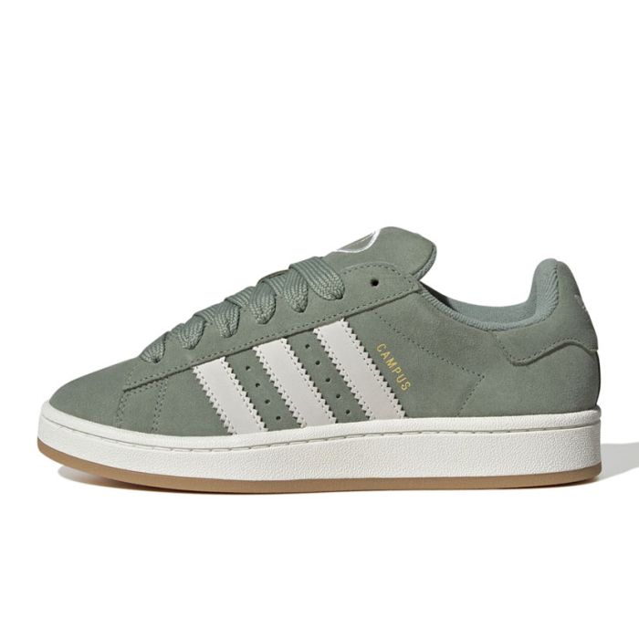 adidas Originals Campus 00s Shoes Mens Silver Green