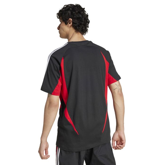 adidas Originals Archive Mens T-Shirt Black/Scarlet