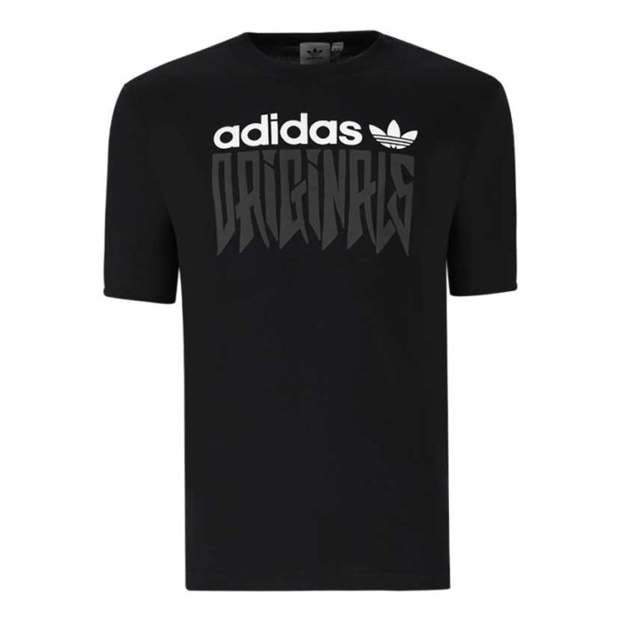 adidas Originals GRFX Loose T-shirt Mens Black| Side Step