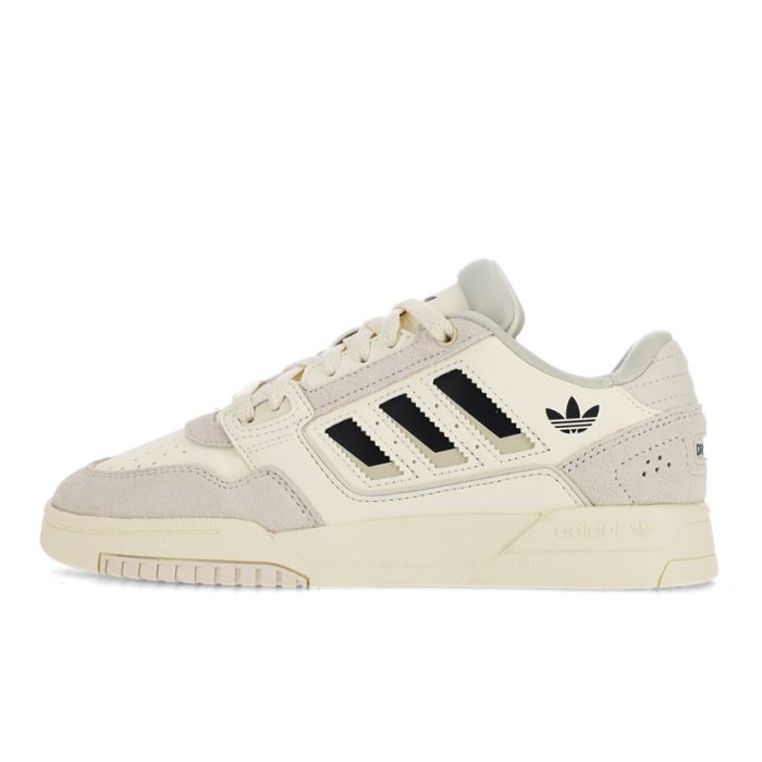【YAM】 adidas Originals Drop Step Low 2.0 Sneakers Youth Cream White/Bla