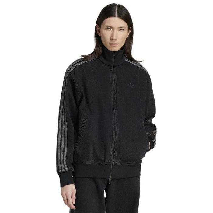 ジャケット・アウター adidas originals denim firebird adidas Adicolor Denim Firebird Track Top - Black | adidas UAE