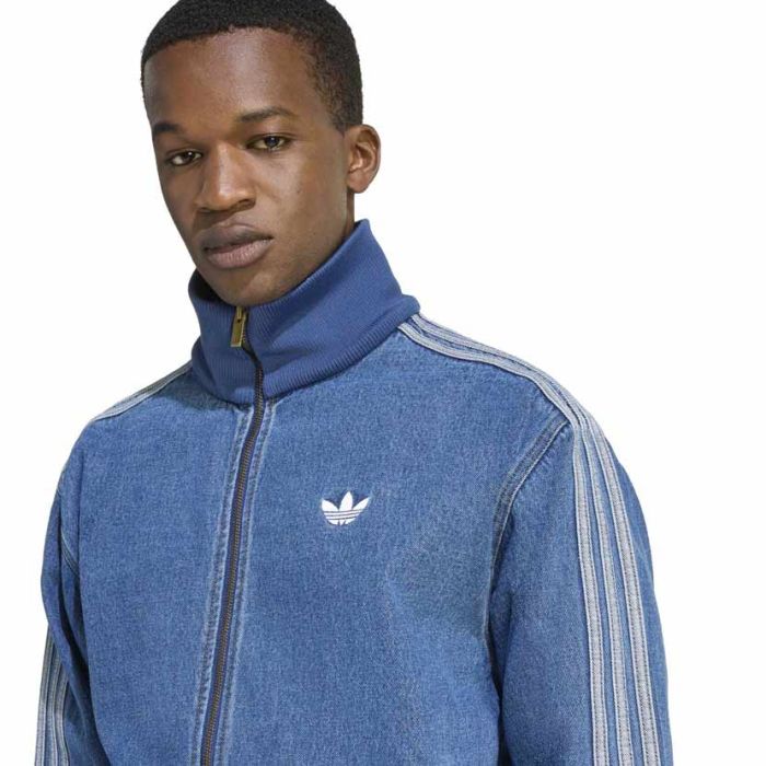 adidas Originals AdiColour Denim Firebird Tracktop Mens Vintage