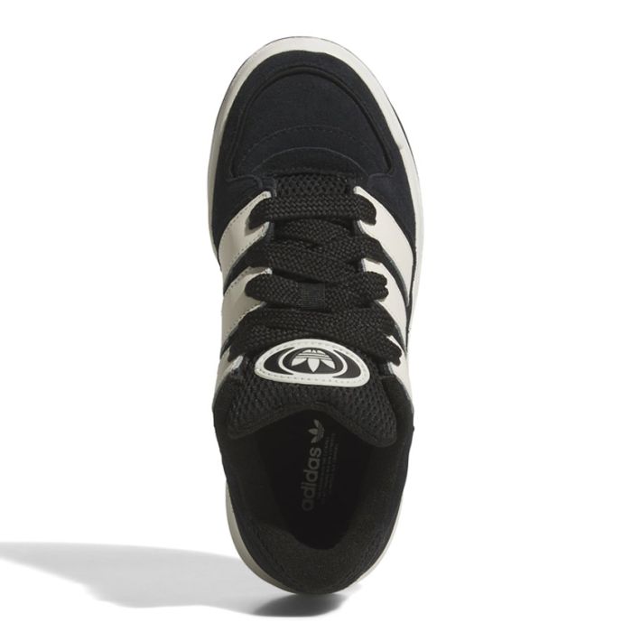 adidas Originals Forum 2000 Shoes Youth Black/White | Side Step