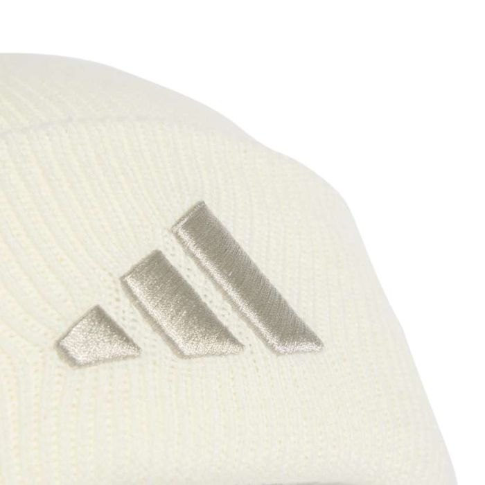 adidas Performance New Logo Beanie Cuff White | Side Step