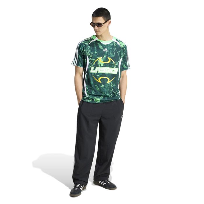 adidas Performance Graphic Lagos Jersey Mens Green/Ivy | Side Step
