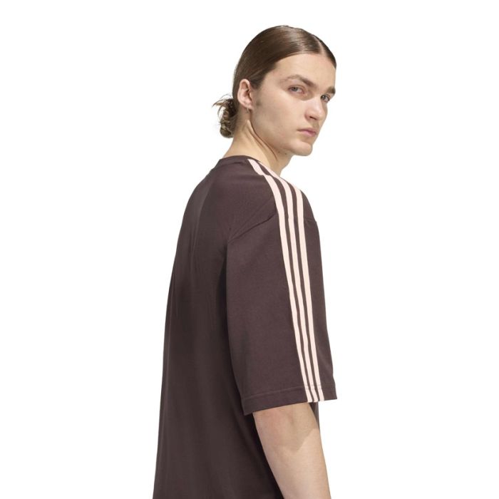 adidas Originals Adicolour 3-Stripes Oversized T-Shirt Mens Aurora