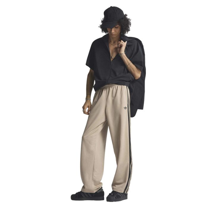 adidas Originals Loose Mesh Tracksuit Pants Mens Stone Khaki