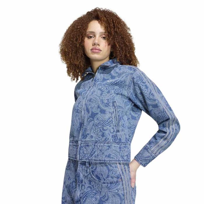 adidas Originals Liberty London Firebird Denim Jacket Womens