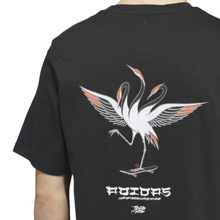 adidas Originals Skateboarding x Temple of Skate Crane T-Shirt Me